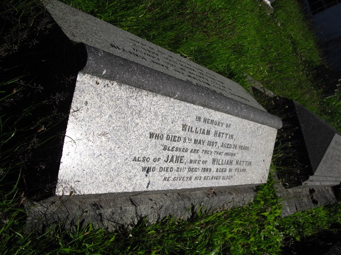 william hattin grave